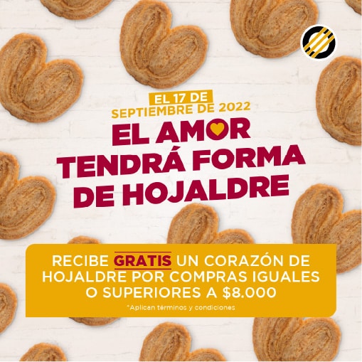 Poster Tostao Septiembre Hojaldre de Amor